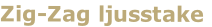 Zig-Zag ljusstake
